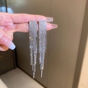 Elegant Silver Dangle Earrings